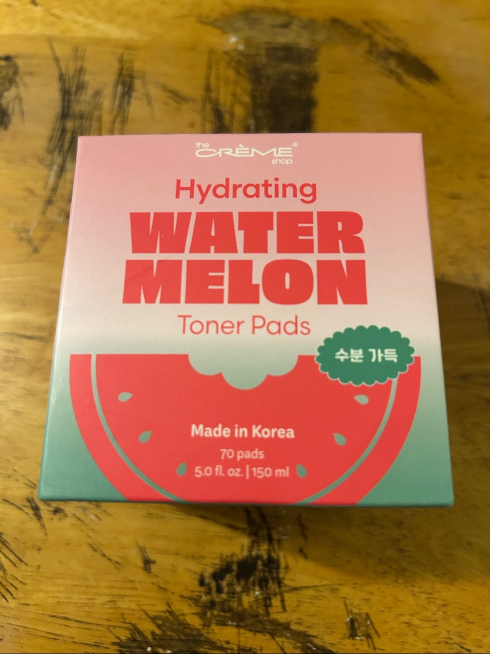 NWT The Crème Shop Hydrating Watermelon Toner Pads